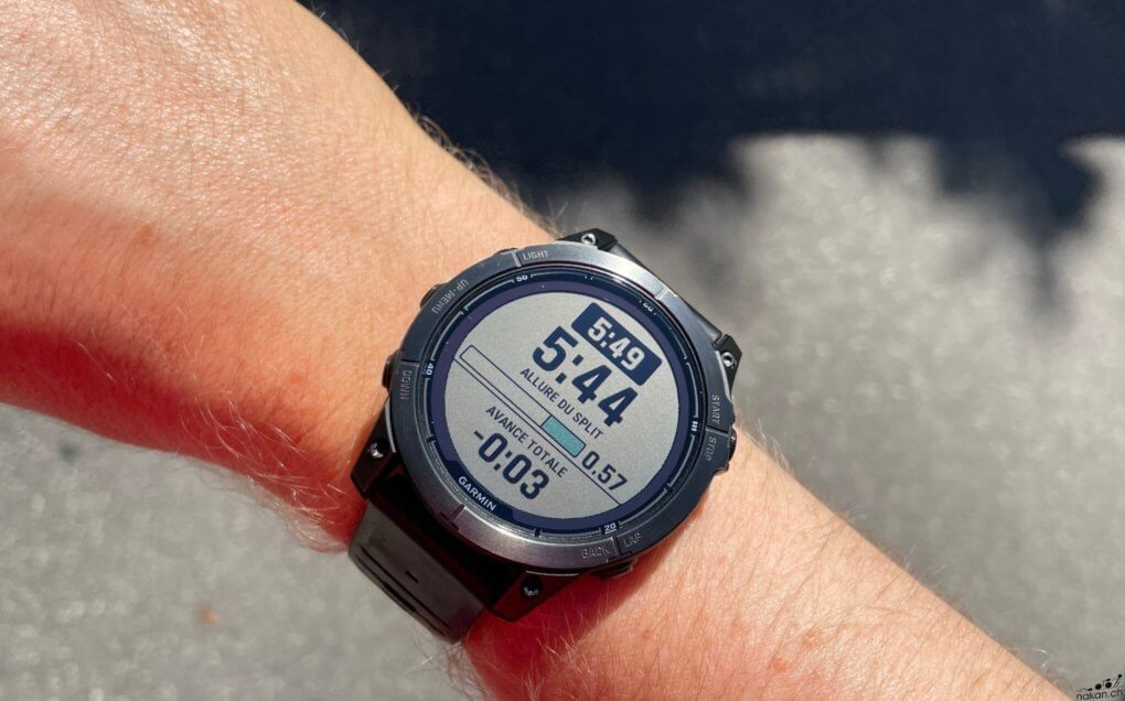 La fonction PacePro de la Garmin Fenix 6