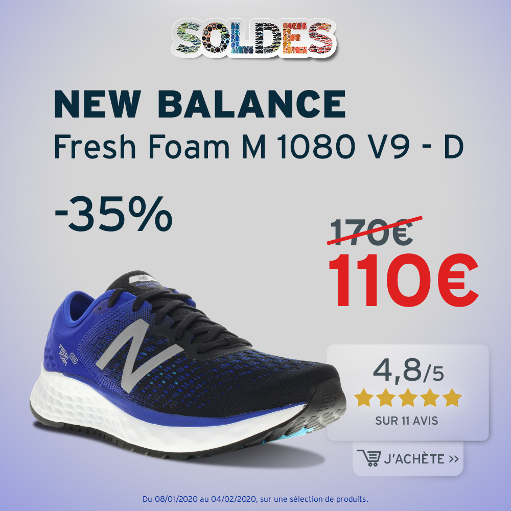 New Balance fresh foam M 1080 v9 -D