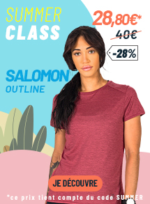 t-shirt femme salomon