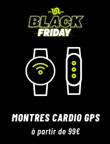 Montres cardio GPS en black friday