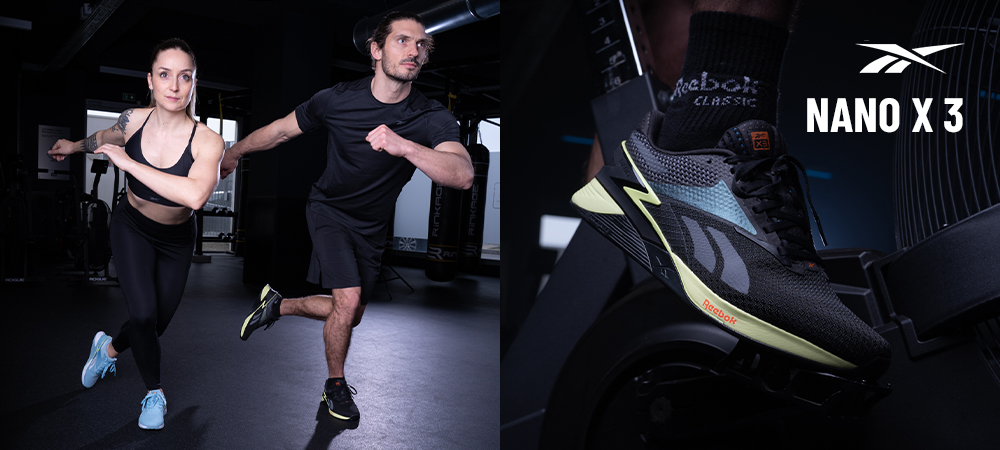 Nano X3 : la chaussure du training au running.