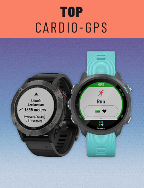 montres cardio-gps pour le sport en promotion