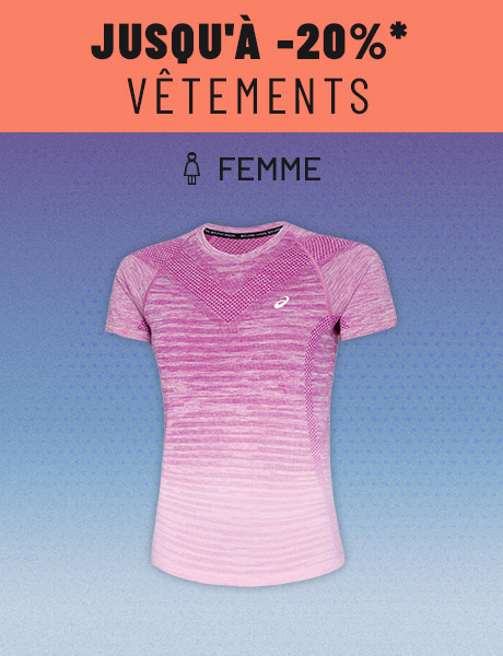 Vetement running femme en promotion