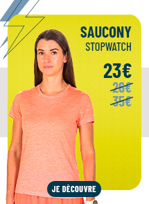 t-shirt saucony stopwatch