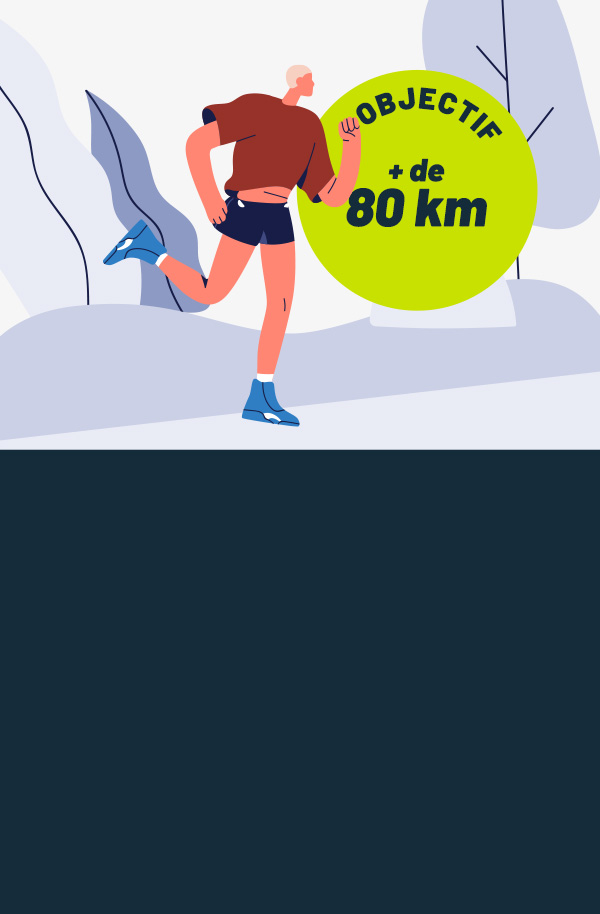 trail + de 80 km