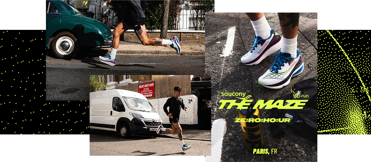 the maze saucony paris