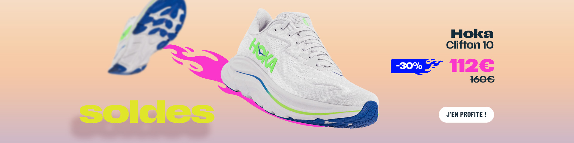  v2 SOLDES Chaussures Hoka Clifton 10