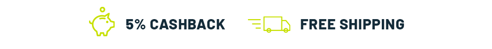 Fast Shipping - 5% Cashback - 30 Days Returns