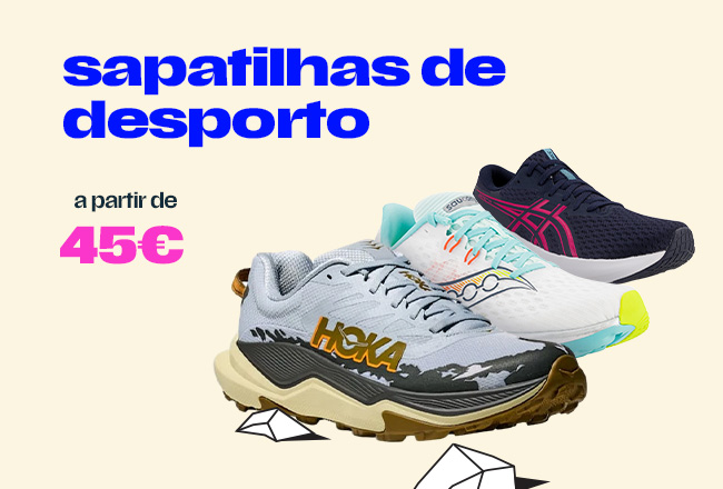 Sapatilhas de deporto a partir de 45&euro;