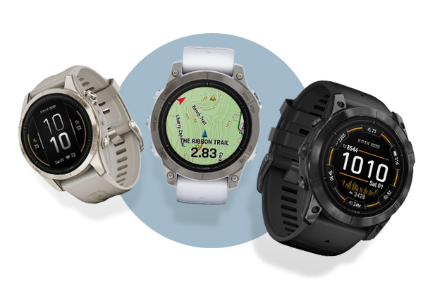taille bracelets et &eacute;crans garmin Epix
