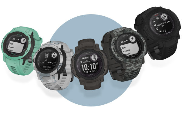 taille bracelets et &eacute;crans garmin Instinct