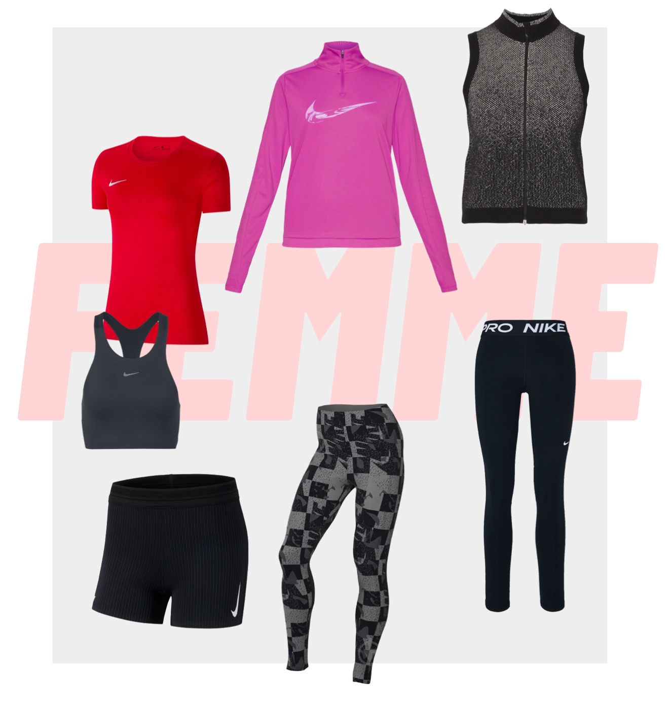v&ecirc;tements pour l'athl&eacute;tisme Nike