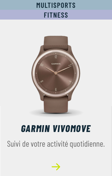 Montre connect�e Garmin vivomove