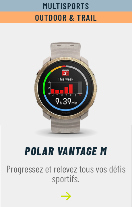 montre connect�e femme polar vantage 
