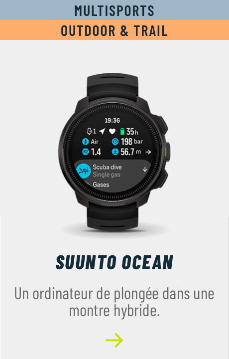 Montre connect�e Suunto Ocean