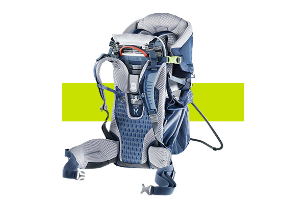 porte b�b� deuter kid confort active pour la randonn�e