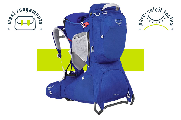 porte b�b� osprey poco plus pour la randonn�e