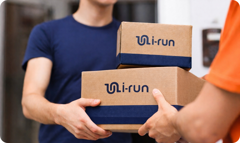 Delivery and shipping information at i-Run