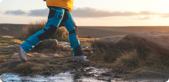 Hiking & Trekking trousers and bots